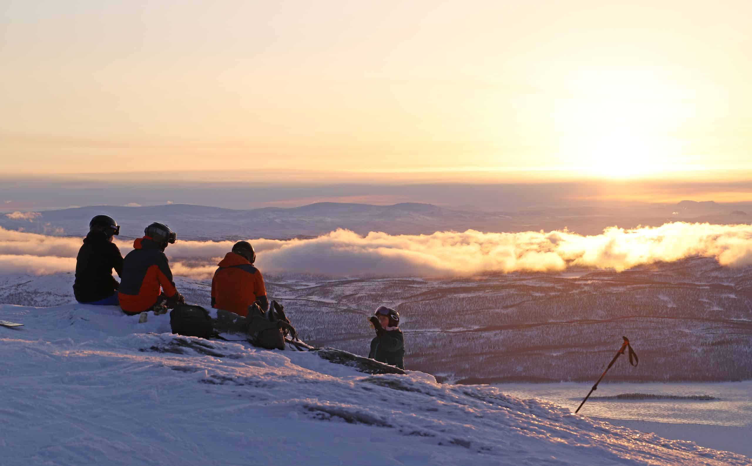 Storuman Hemavan Vinterbilder