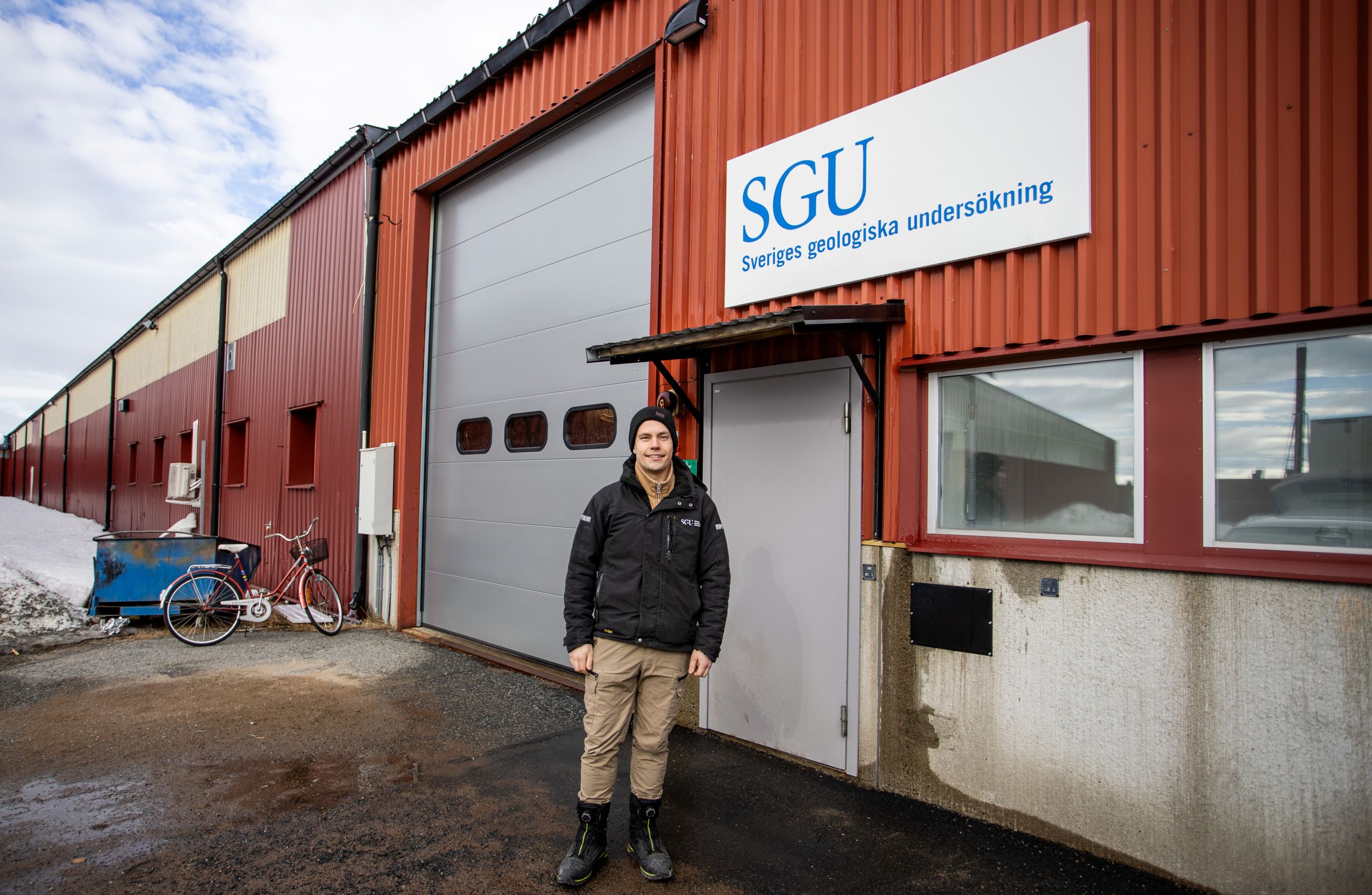 Elias Örnberg, Managing Director at the Mineral Information Office in Malå: