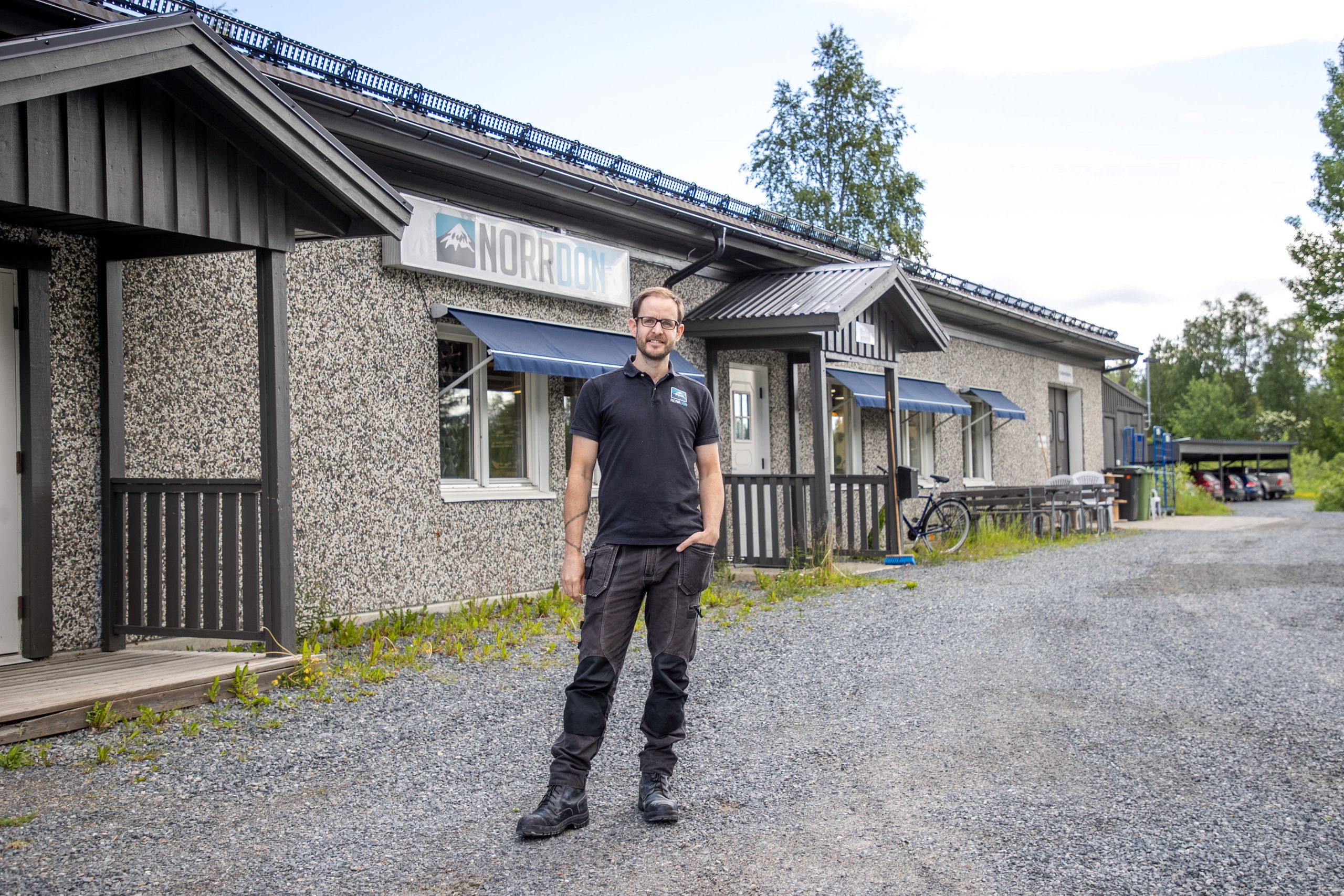 Chris Butler, assembler of Norr-Don in Åmliden: